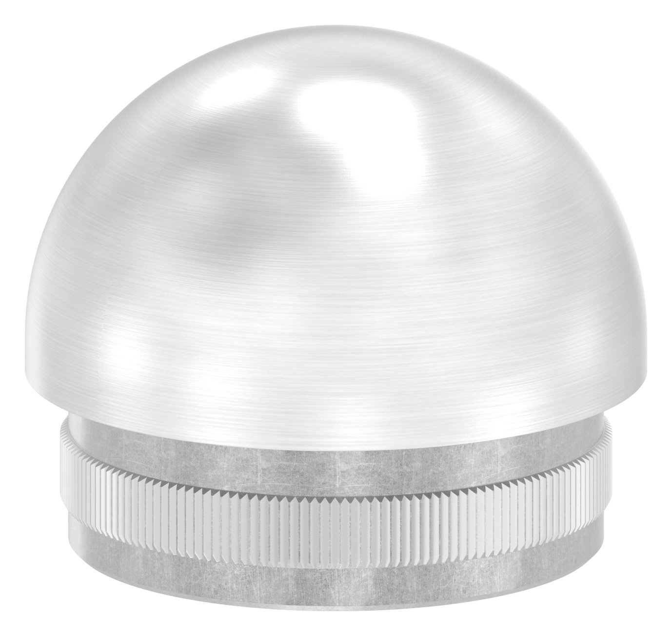 Rohrabschlussstopfen, für Rohr 42,4x2,5mm, V2A