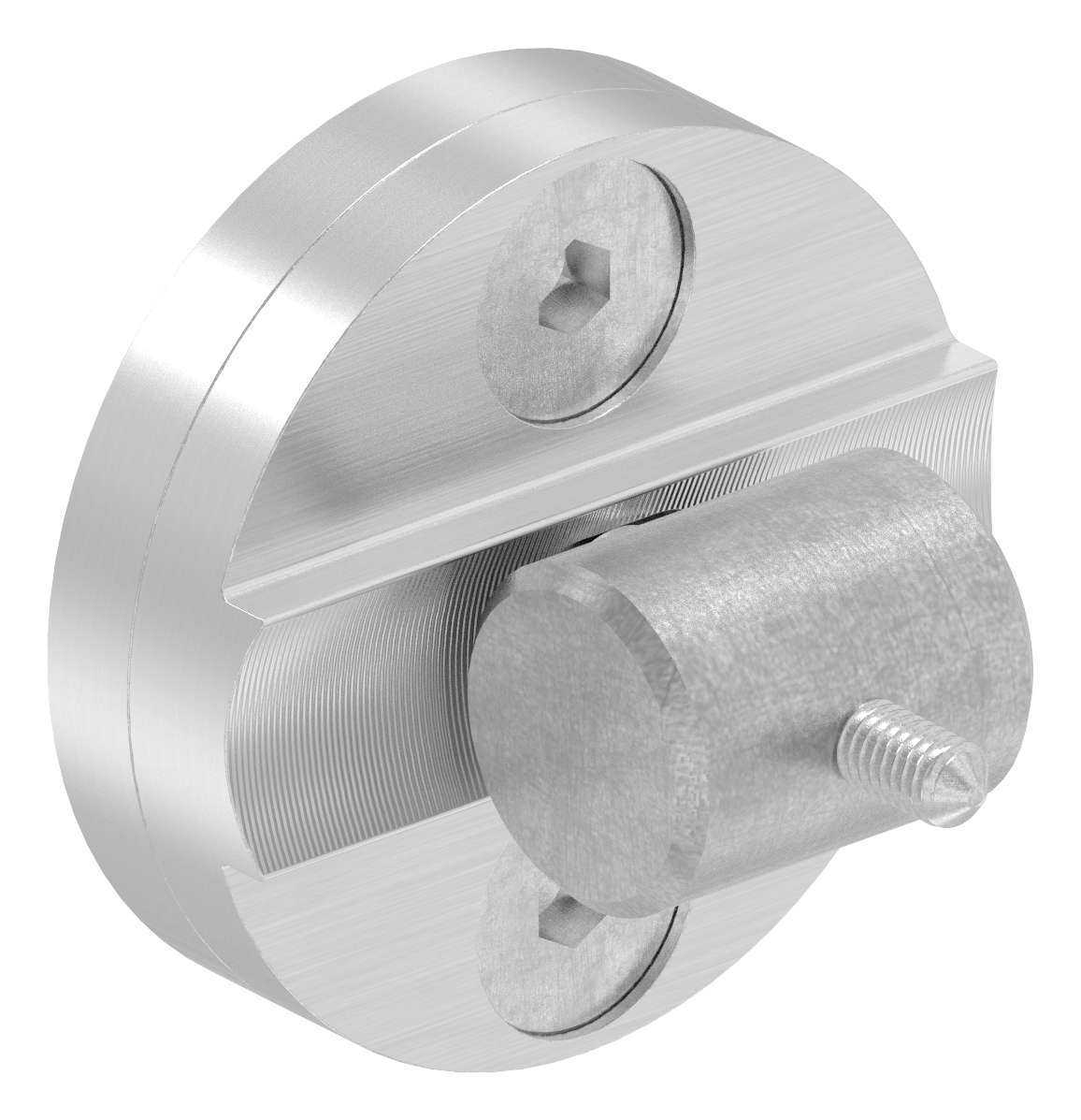 Wandhalter Für Laufschiene An Glaswänden, Für Gl Produktbild-Vorschau 1