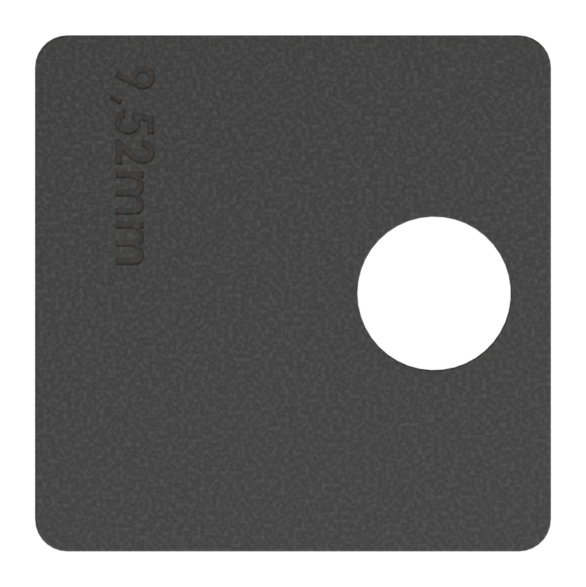 1 Paar Gummi für Mod. 36, für VSG-Glas 9,52mm