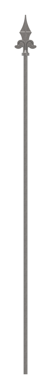 Zaunstab Ø 12mm, H: 1000mm, Spitze 124-1