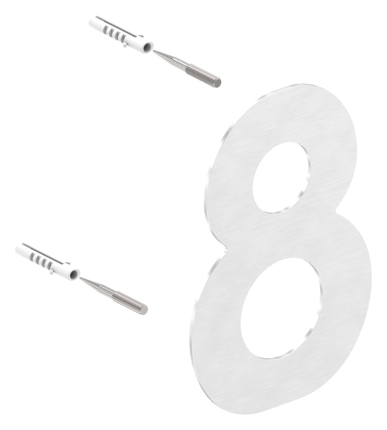 Hausnummer 8 - "klein", V2A