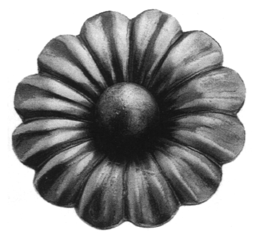 Rosette 2mm, Ø 60mm