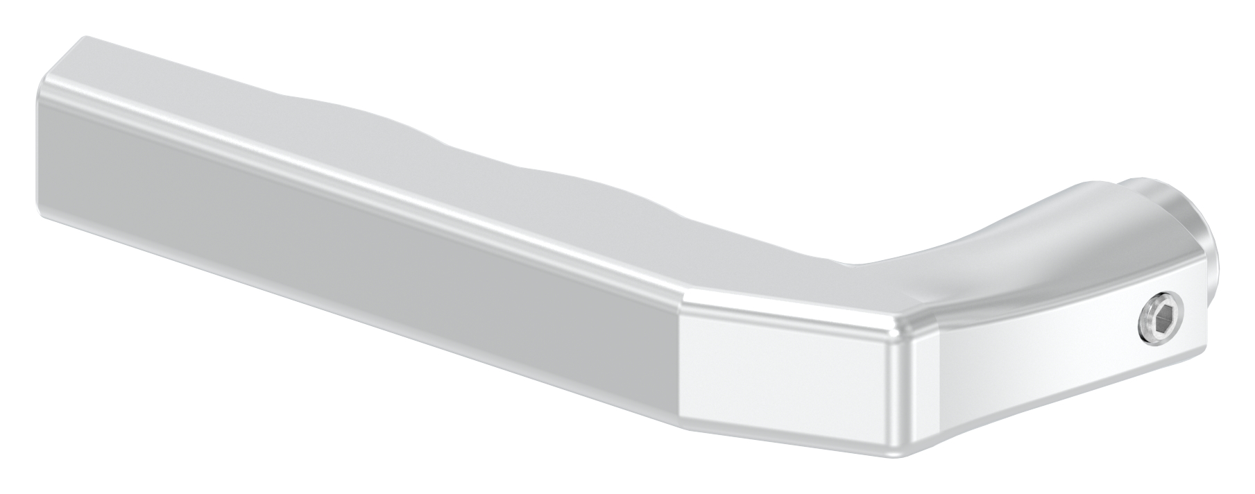 Türdrücker einzeln, Aluminium