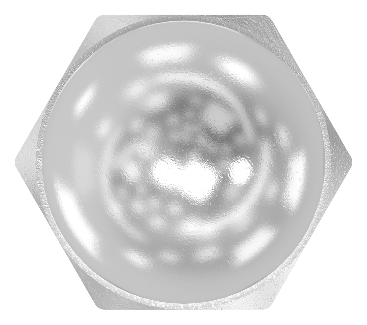 Sechskant-Hutmutter M8, DIN 1587, V2A