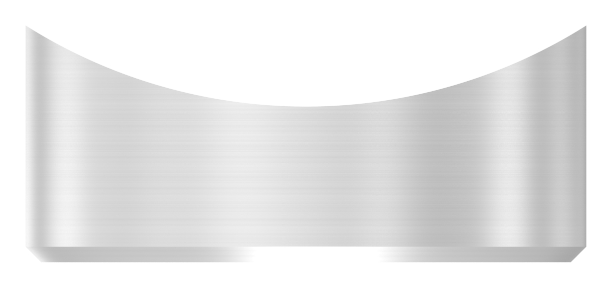 Ausgleichsstück für Rohr 33,7mm, Ø 18mm, mit gesenkter Bohrung 7mm, V2A