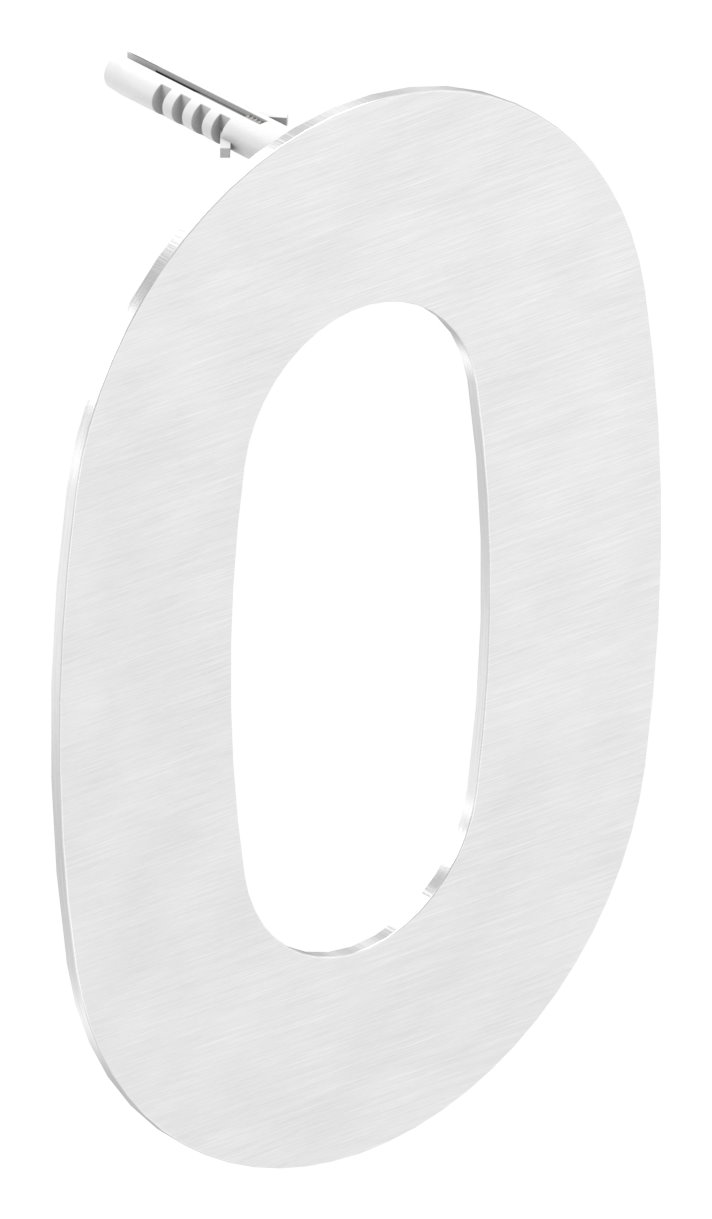 Hausnummer 0 - "klein", V2A