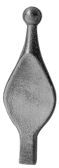 Zaunspitze, Ansatz 14x14mm, H: 140mm