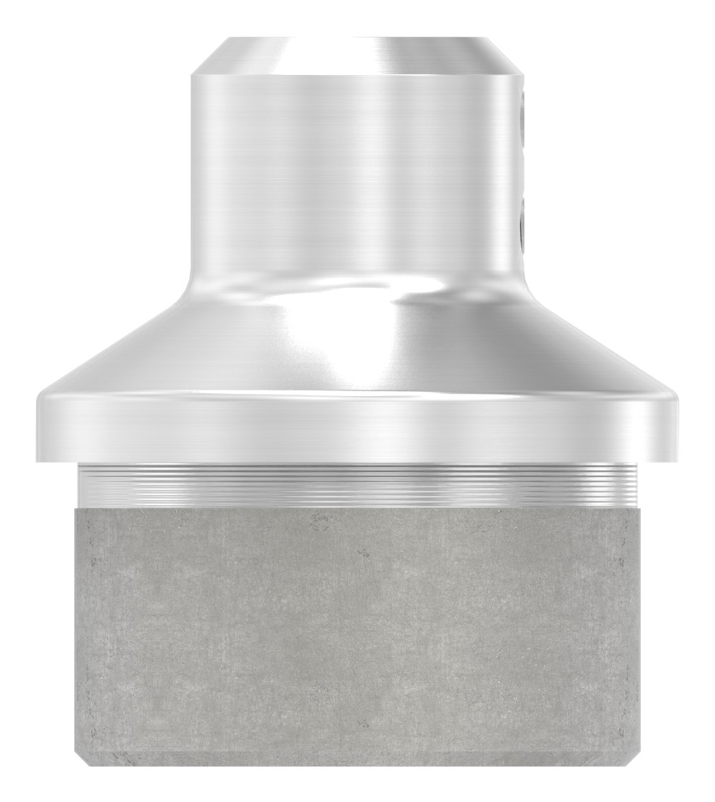 Rohrabschlussstopfen für 42,4x2,5mm, V2A