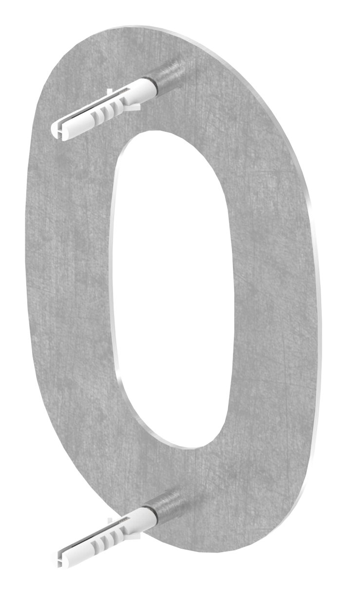 Hausnummer 0 - "klein", V2A