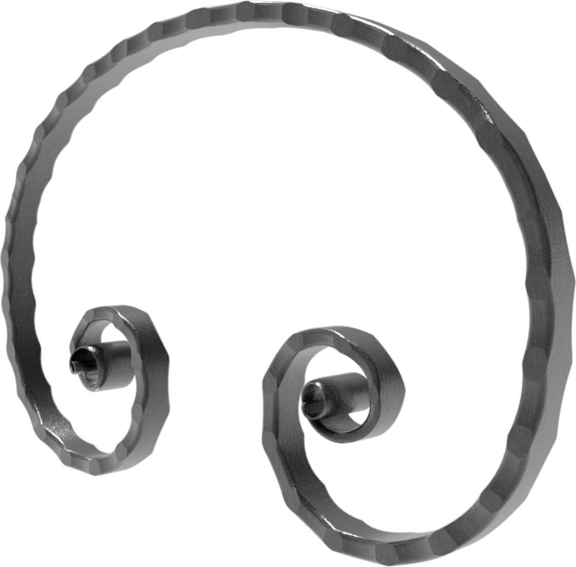 C-Schnörkel 16x8mm, 205x305mm