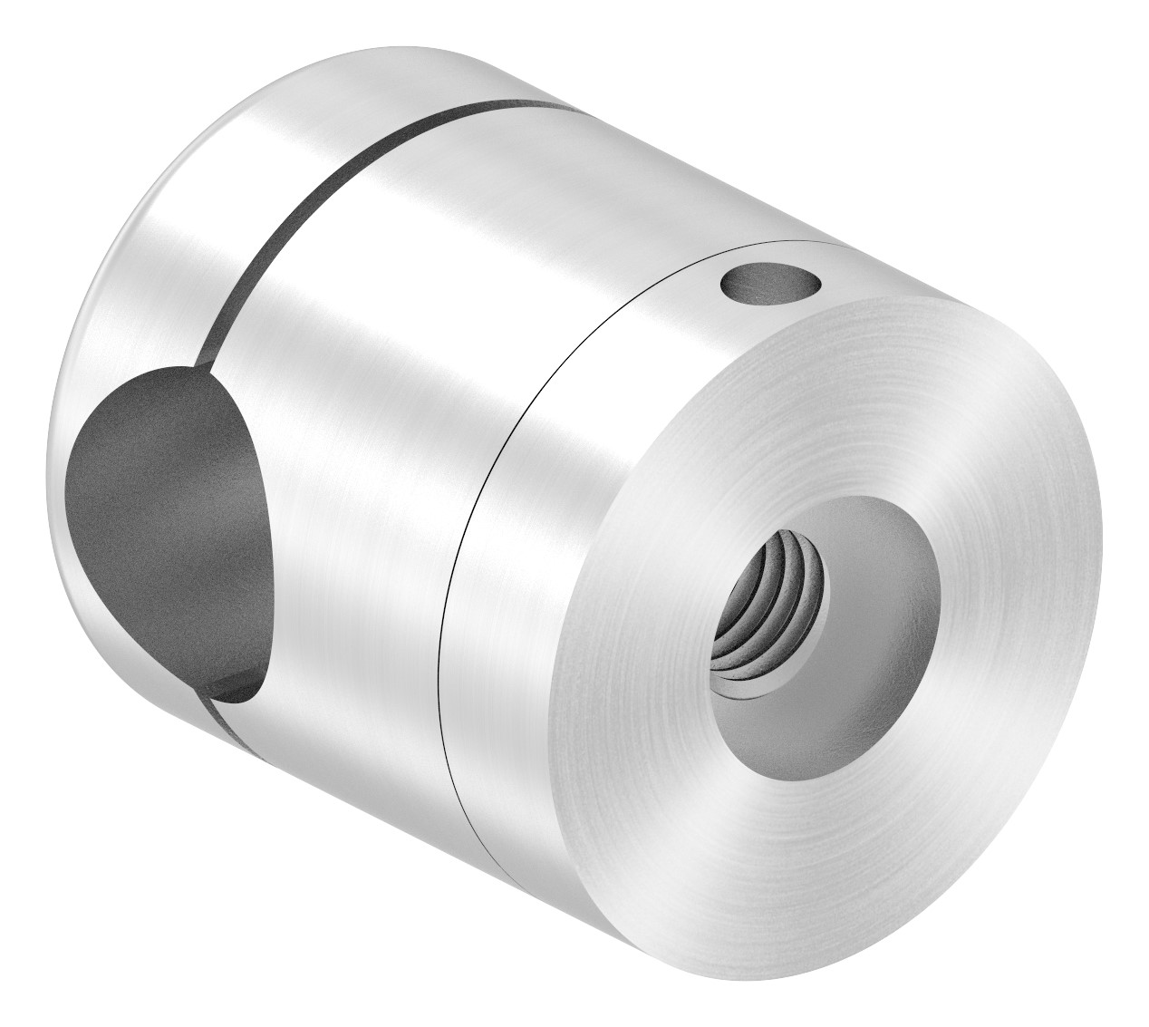 Brenk Grundhalter für Stäbe Ø 14mm, V2A