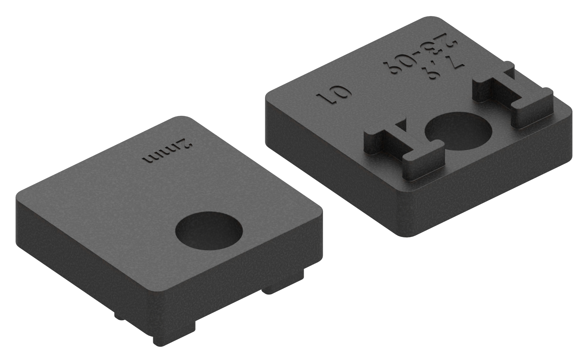 1 Paar Gummi für Mod. 36, für Blech 2,0mm