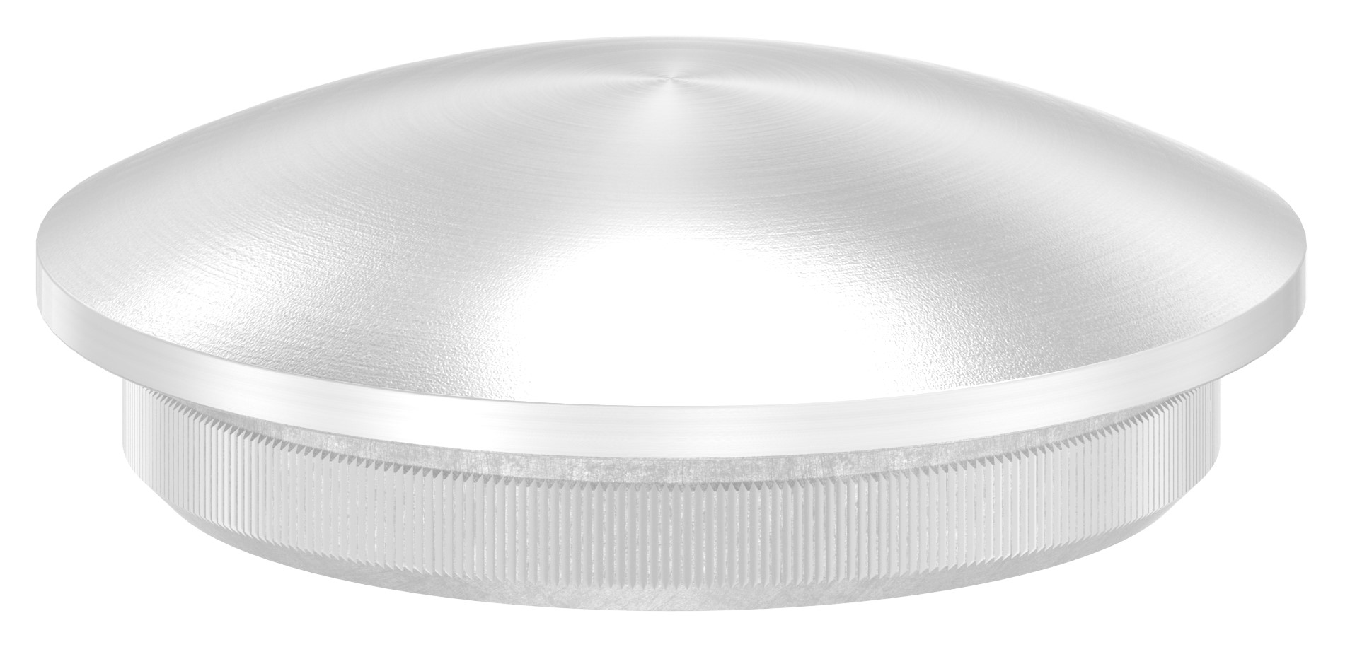 Rohrabschlussstopfen, für Rohr 33,7x2,5mm, V2A