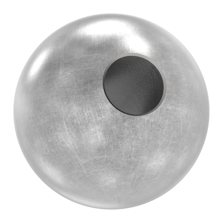 Massivkugel 16mm, mit Durchgangsbohrung 6,0mm