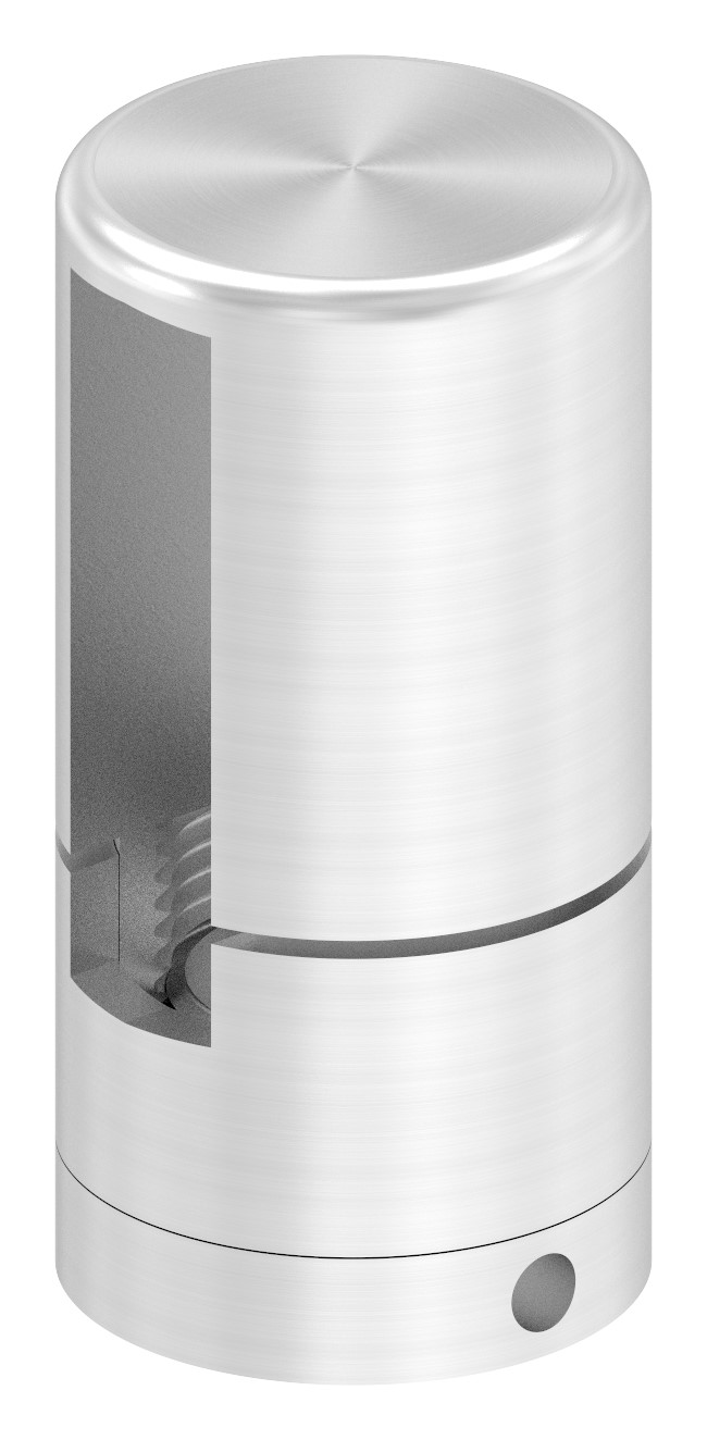 Brenk Grundhalter für Flachstäbe 40x10mm, ALU
