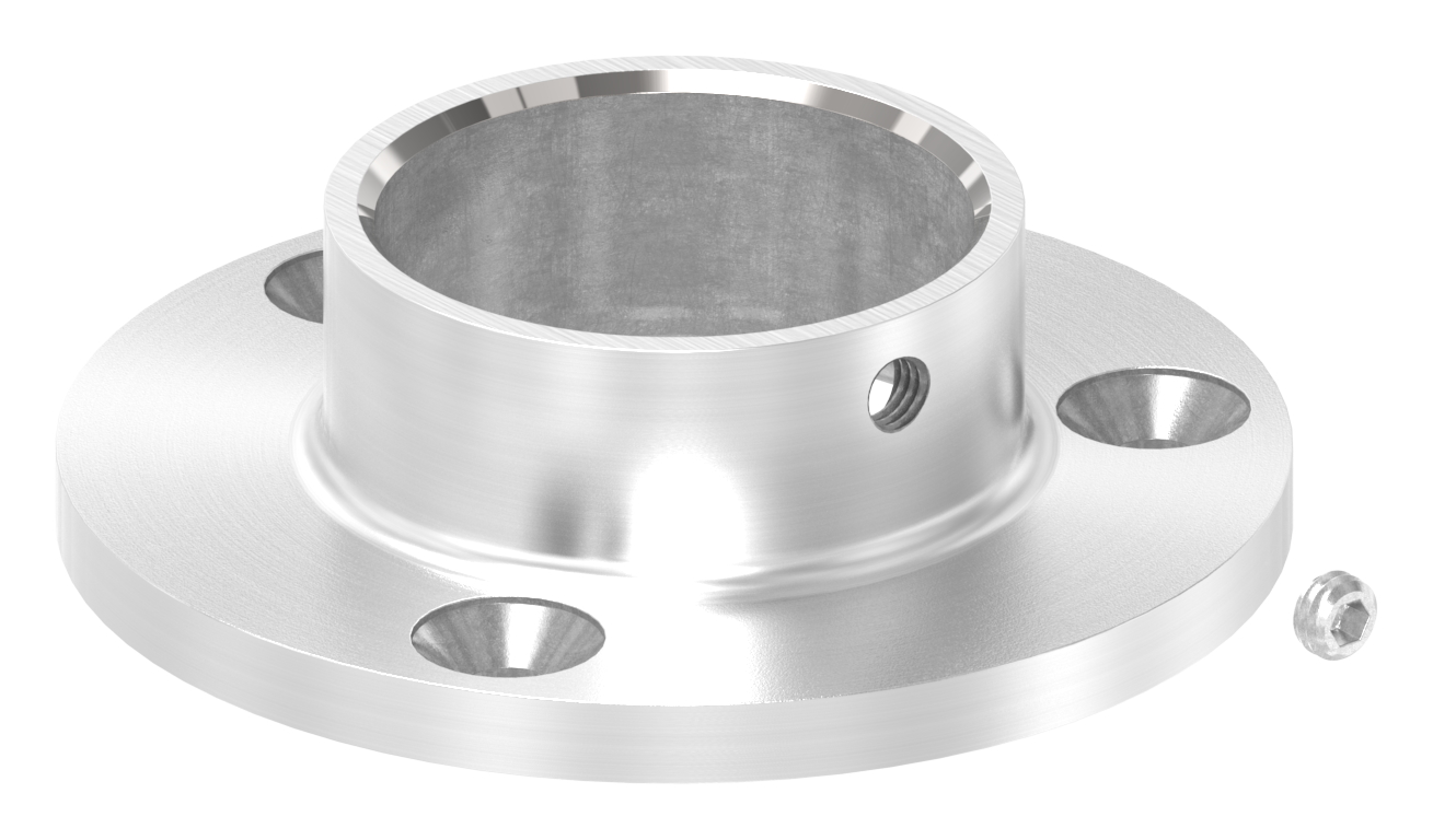 Wand- und Bodenanker, für Rohr 33,7mm, V2A