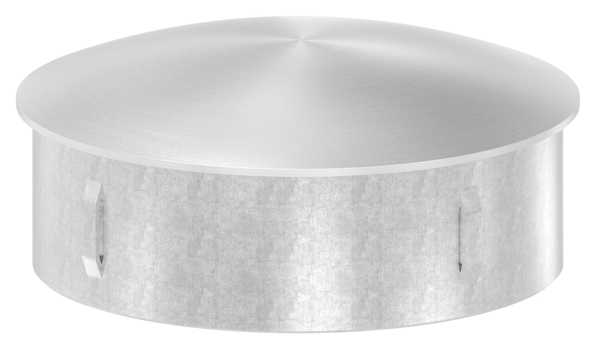 Rohrabschlussstopfen, für Rohr 101,6x2,0 - 2,5mm, V2A