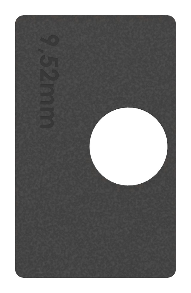 Gummi für Mod. 31, VSG-Glas 9,52mm