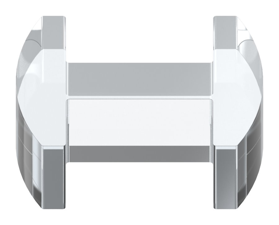 Glasausrichter für Ganzglasgeländer, für Glas 20,76 - 21,52mm