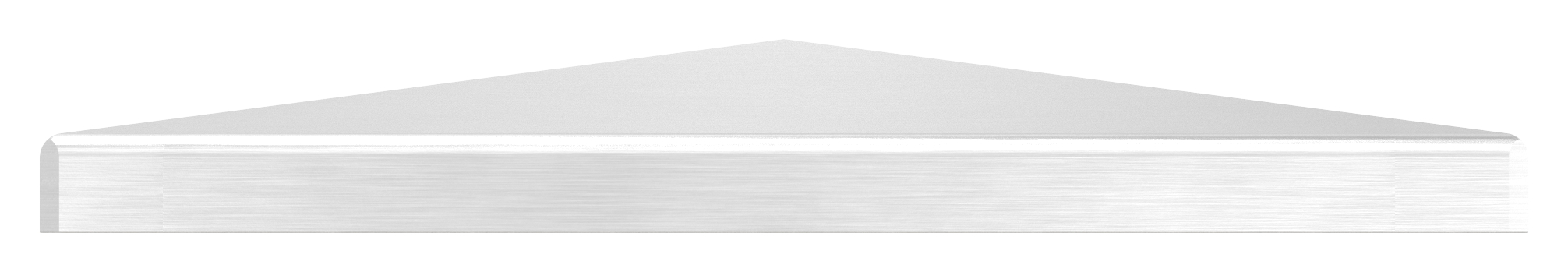 Pyramidenkappe, für Rohr 150x150mm, V2A