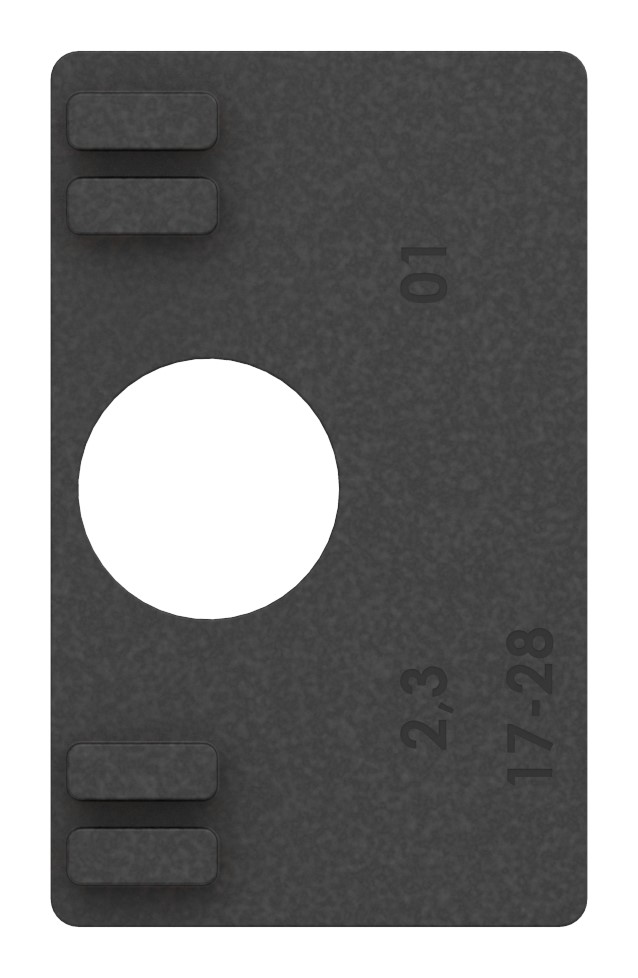 Gummi für Mod. 27, VSG-Glas 10,76mm