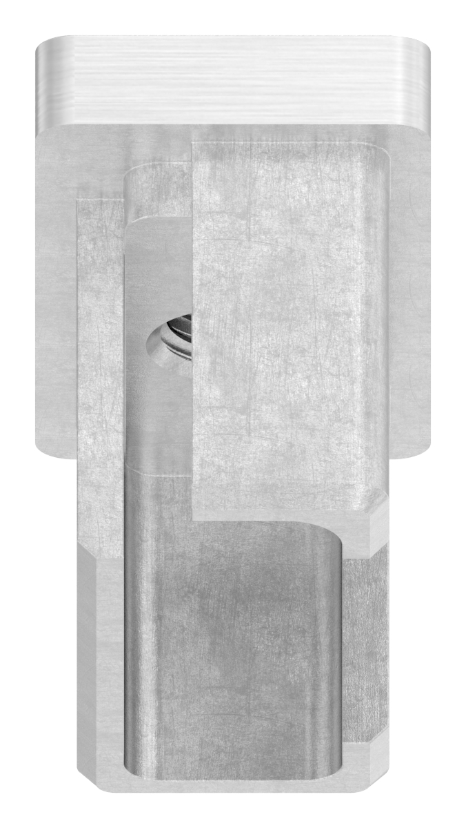 Einsteckkappe, für Rohr 40x20x2,0mm, V4A