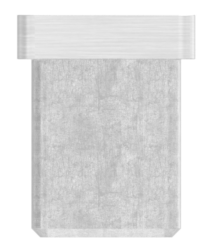 Einsteckkappe, für Rohr 20x20x1,5mm, V4A