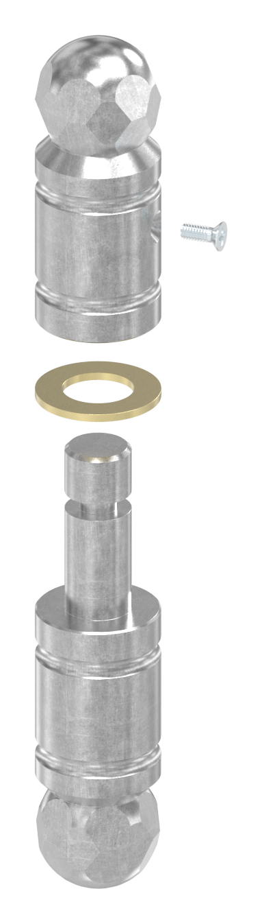 Sicherheitstürscharnier 146 x 30mm