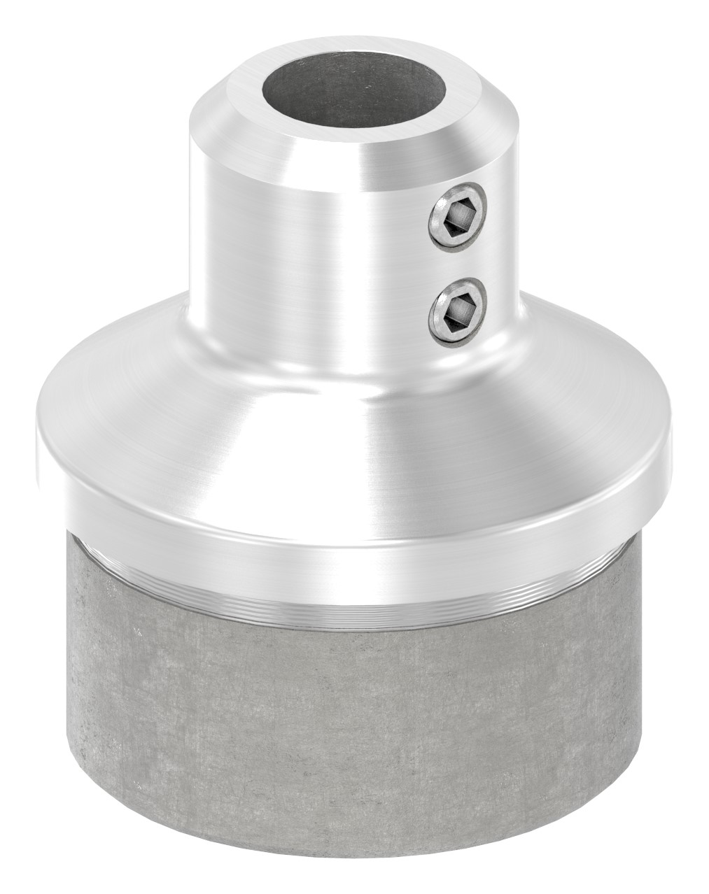 Rohrabschlussstopfen für 42,4x2,0mm, V2A