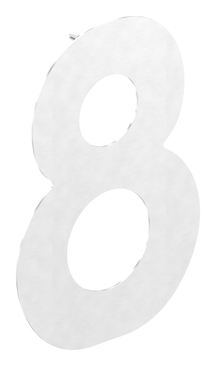 Hausnummer 8 - "groß", V2A