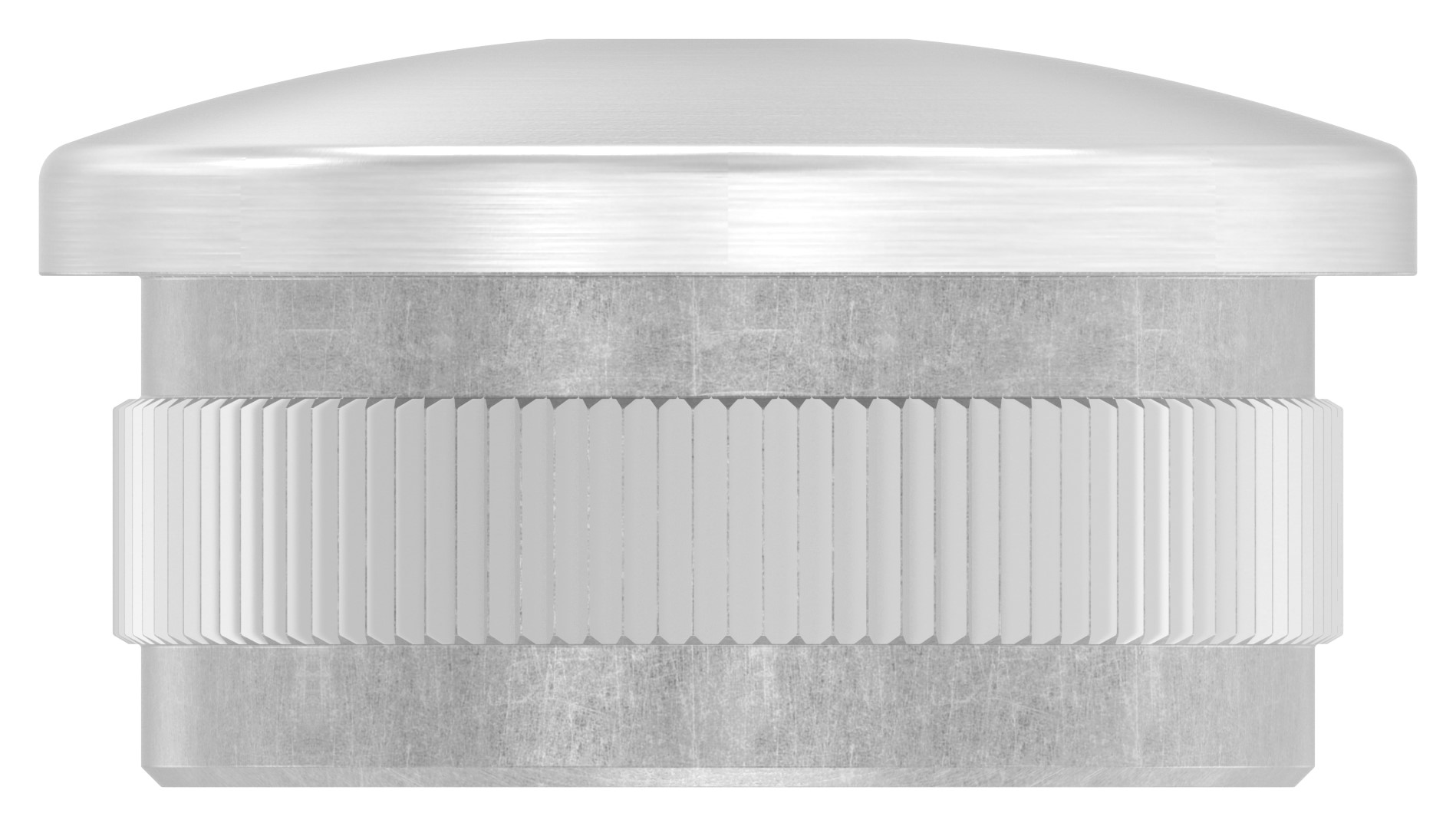 Rohrabschlussstopfen, für Rohr 33,7x2,0mm, V4A