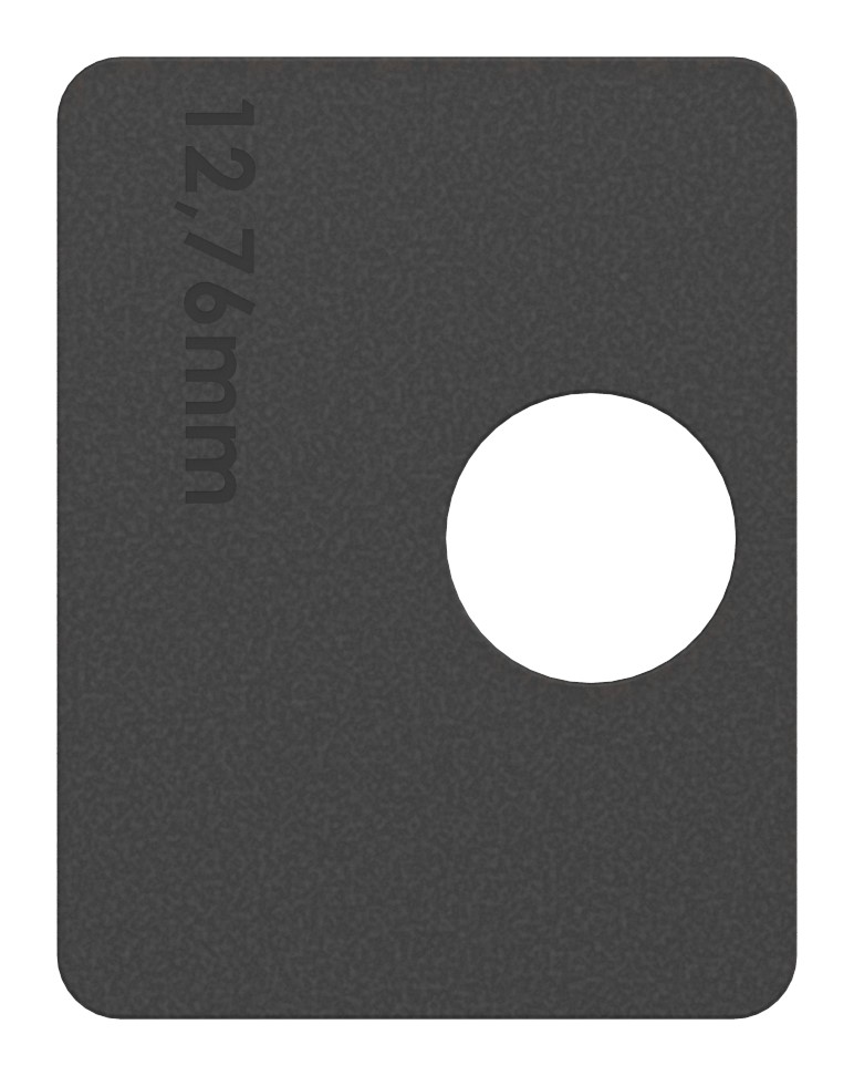 Gummi für Mod. 26, VSG-Glas 12,76mm