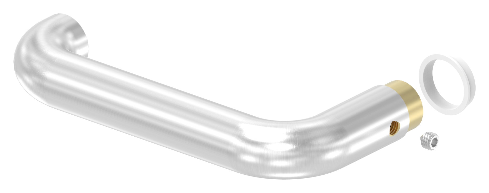 Türdrücker, einzeln, V2A