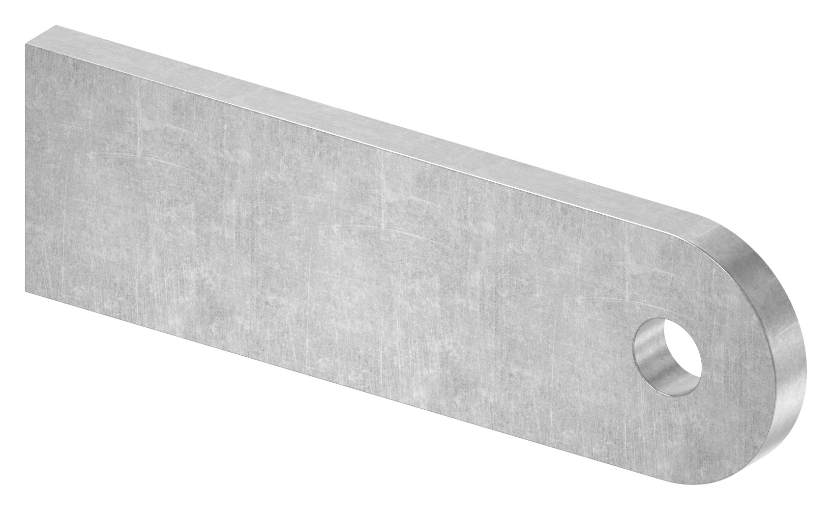 Anschweißlasche 100 x 30 x 6mm mit Rundloch 9mm