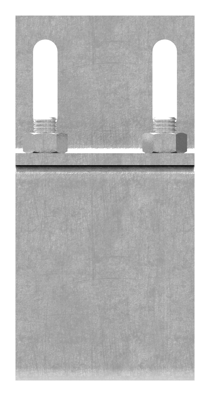 Wandhalterung für Hängetorlaufschienen