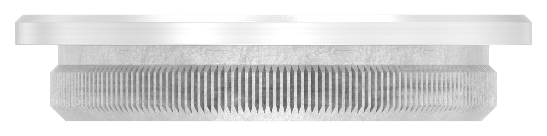 Rohrabschlussstopfen, für Rohr 33,7x2,5mm, V2A