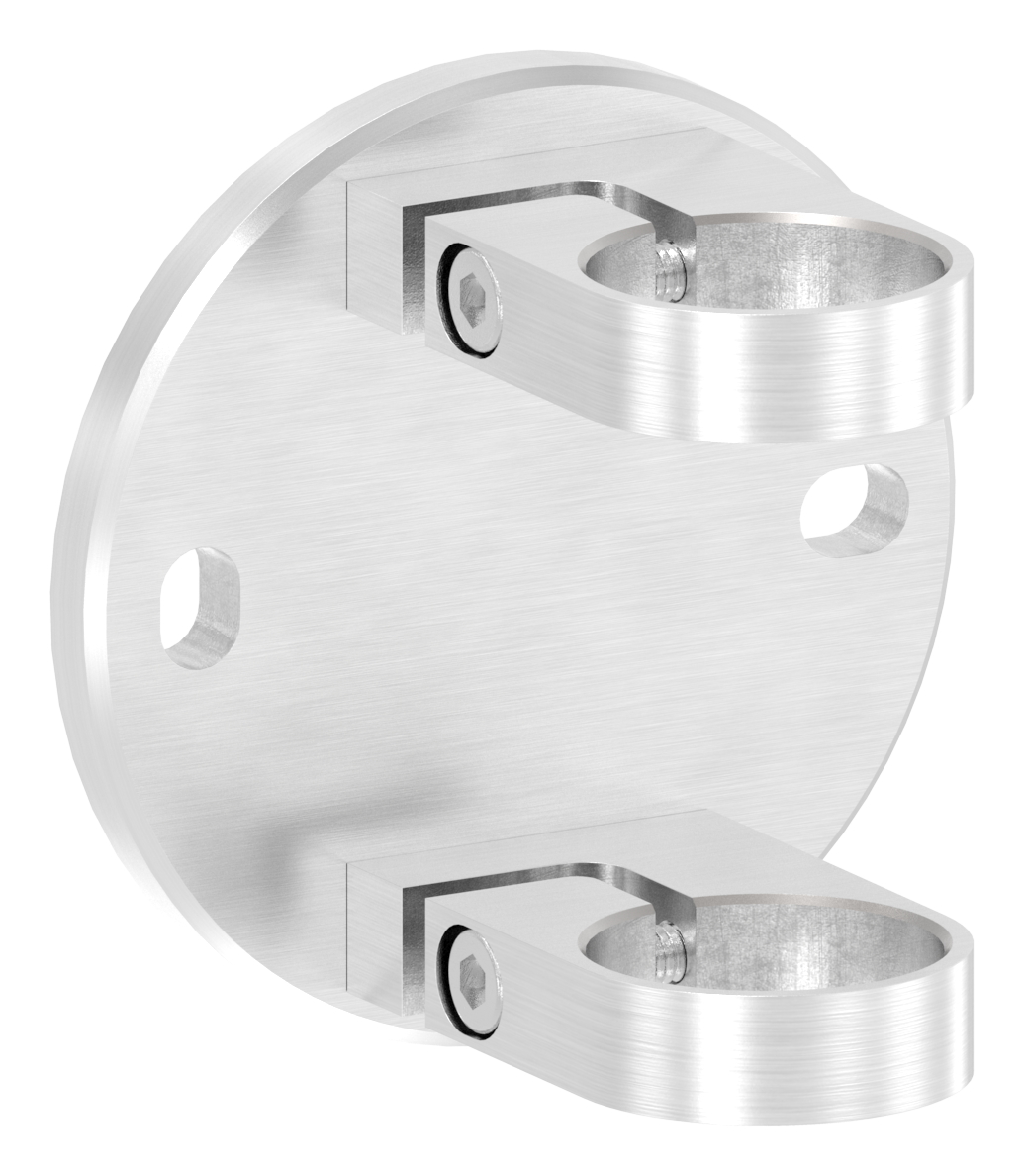 Wandbefestigung für Geländerpfosten 42,4mm, V4A