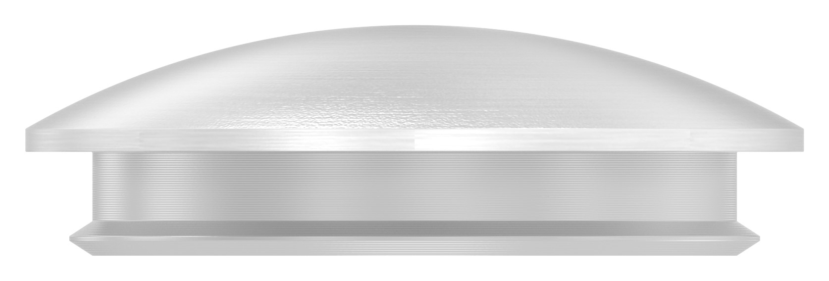 Rohrabschlussstopfen, für Rohr 33,7x2,0mm, V2A