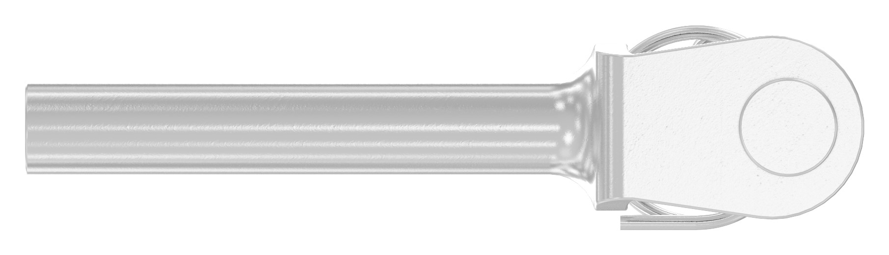 Gabelterminal mit Innengew. M4 rechts, V4A