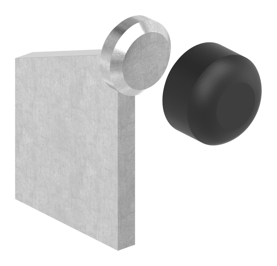 Torendpuffer, Ø 42mm, V2A