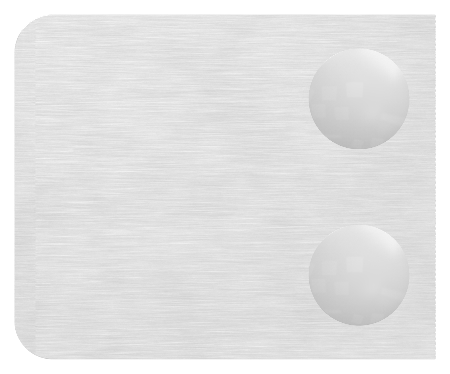 Glasklemme Mod. 36, Anschluss: gerade, in V4A