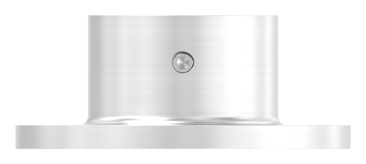 Wand- und Bodenanker, für Rohr 33,7mm, V2A Wand- und Bodenanker, für Rohr 33,7mm, V2A