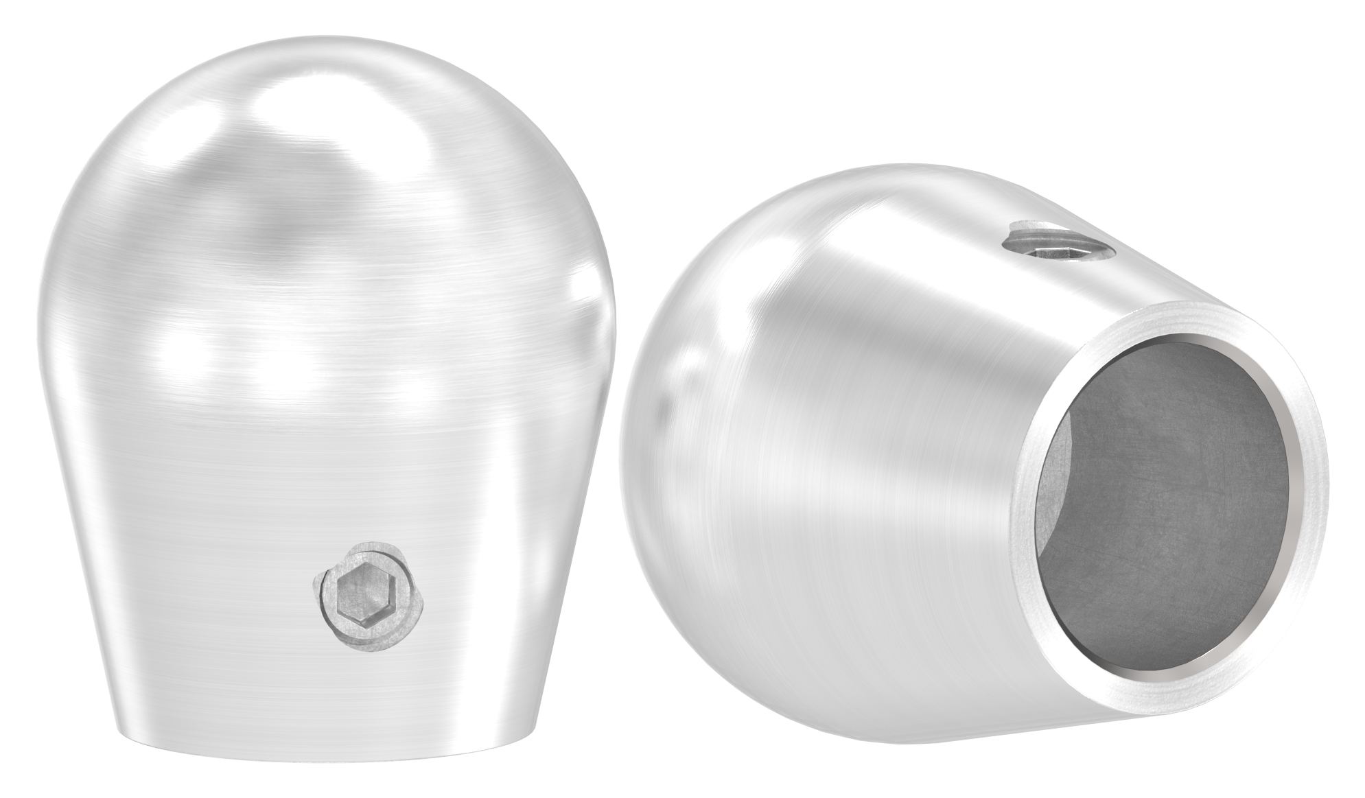 Endkappe für 14mm Rundmaterial, V2A
