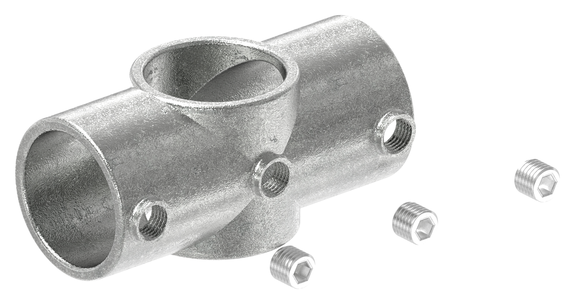 Kreuzstück, für Rohr Ø 60,3mm