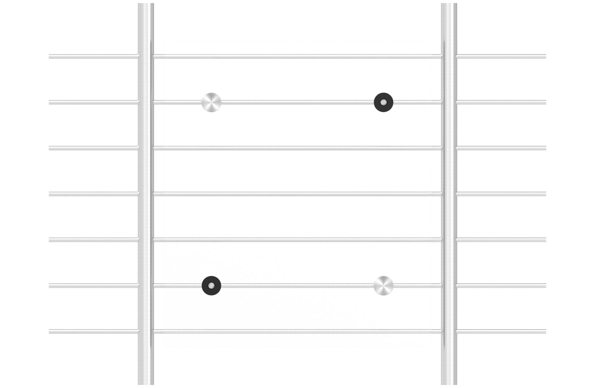 Stift zur Montagehilfe für Platten, POM