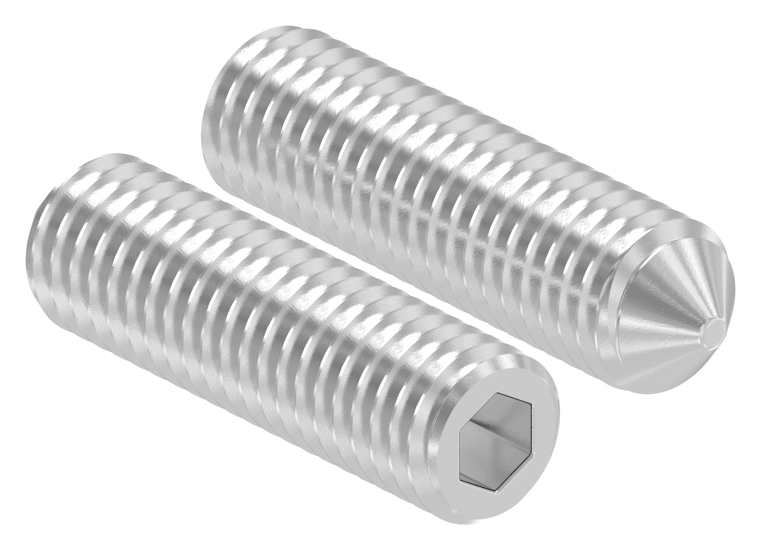 Gewindestift M8x30, V2A, DIN 914 / ISO 4027