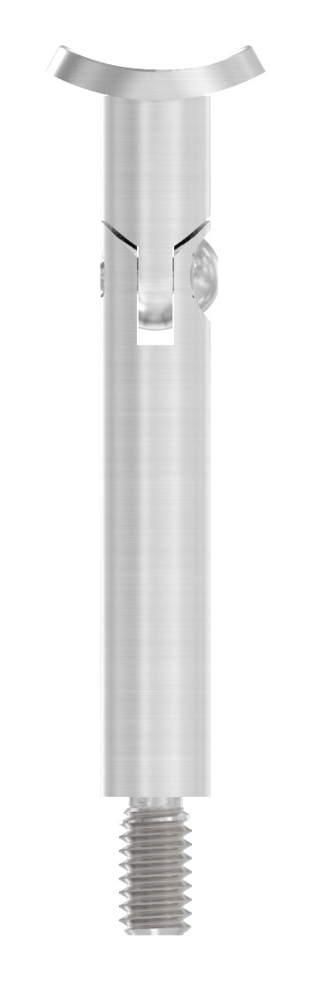 Gelenkstift Ø 12mm mit Handlaufanschlussplatte 42,4mm, V2A