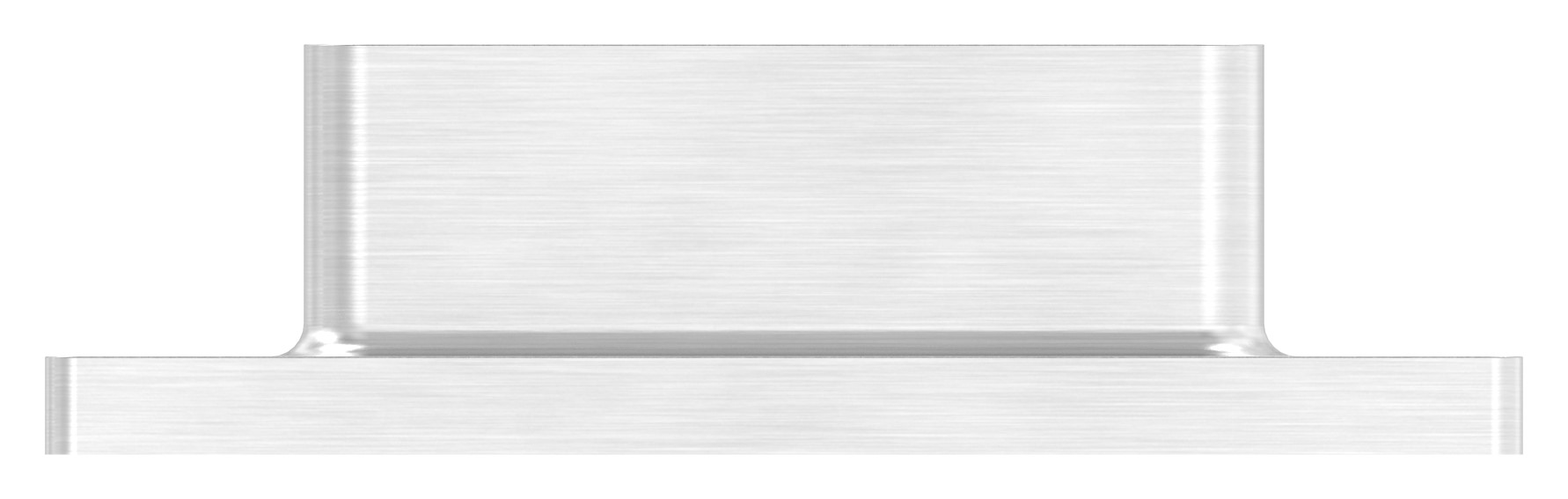 Wand- und Bodenanker, für Rohr 50x50mm, V2A