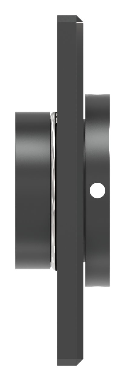 Montageplatte eckig 65x100mm Montageplatte eckig 65x100mm