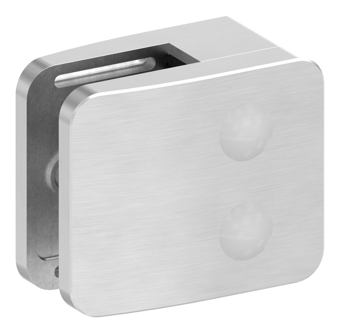 Sichtschutz Endglasklemme Mod. 26, V4A